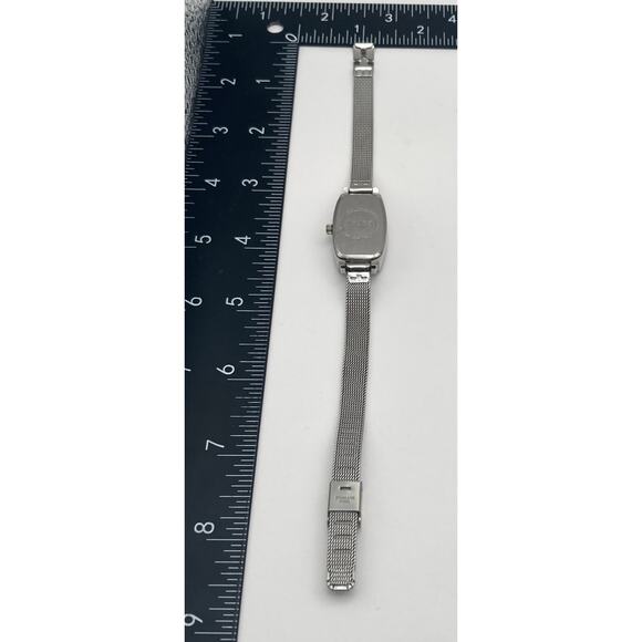 Hillard & Hanson Women's Watch 18mm Mesh Steel Adjustable Band - New Battery - Picture 8 of 9